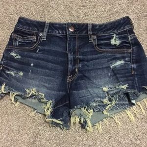 NWT ripped high wasted jean shorts